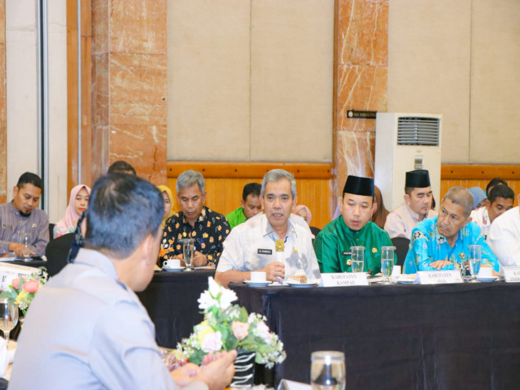 Jelang Ramadhan Dan Idul Fitri Pj Bupati Kampar Sampaikan Kondisi Ketersediaan Pangan